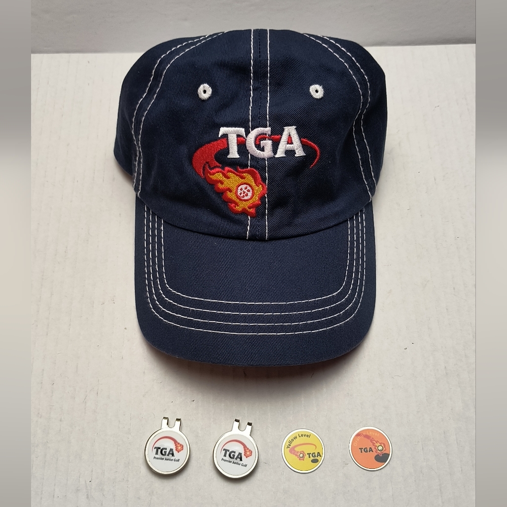 Garb TGA Keep Swinging! Baseball Hat Cap Men's One Size Blue